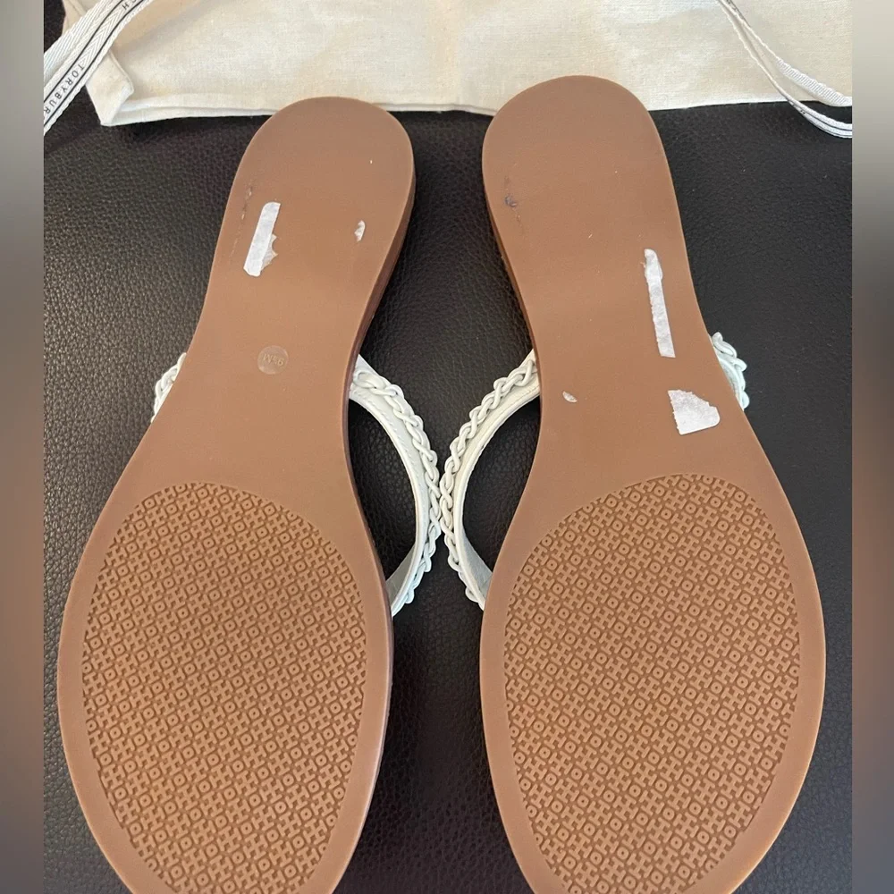 NEW Tory Burch Everly Chain Thong Sandal - Picture 7 of 12